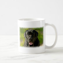 Black Mastiff Coffee Mug
