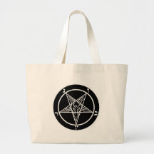 black metal, baphomet, lord of darkness! tote bag