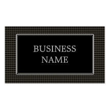 Black Metal Rivets, Chrome Business Card Templates