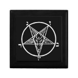 Black metal Satan stash/gift box
