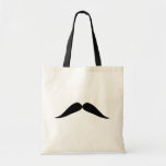 Black Moustache for Fun Gifts Canvas Bags