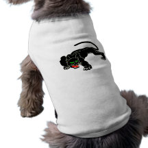 Black Panther - Large CAT Doggie T-shirt