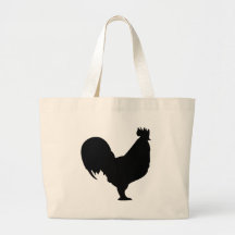black rooster icon bag