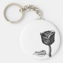 Black Rose. Key Chains