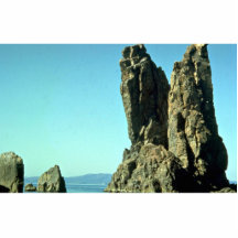 Black Sea, Crimea, Russia rock formation Photo Cutout