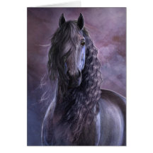 Black Shadow Notecard