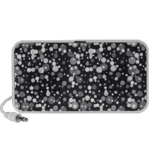 Black Sparkles iPod Speaker