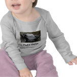 Black Split Window Classic Corvette Tshirts