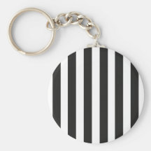Black Stripes Key Chains