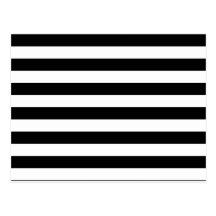 Black Stripes Postcards