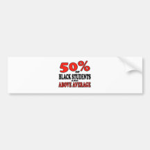 BLACK STUDENTS BUMPER STICKER