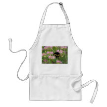 Black swallowtail butterfly photo apron