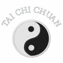 Black Tai Chi - Embroidered Polo Shirt