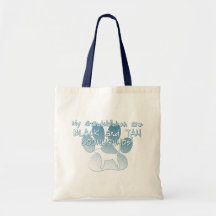 Black & Tan Coonhound Grandchildren Bags