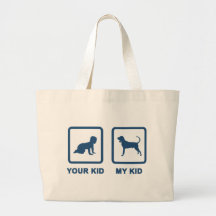 Black & Tan Coonhound Tote Bags