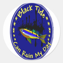 Black Tide Sticker