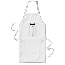 Black Tie Tuxedo Apron
