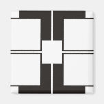black white magnet