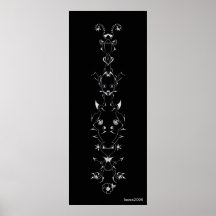 Black & White n One Poster Print Optimised ver