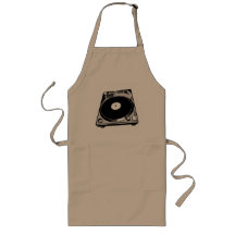 Black & White Turntable Apron