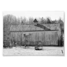 Black & White Vintage 7x5 Photographic Print