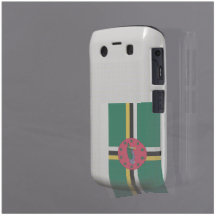 Blackberry Case-Dominica Flag