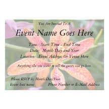 Blackberry Lily Invites