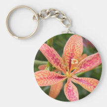 Blackberry Lily Keychain