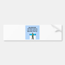 BLACKJACK BUMPER STICKERS