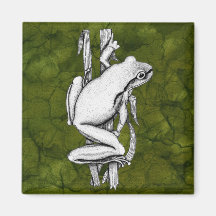 "BLADE RUNNER" Brown Frog Magnet