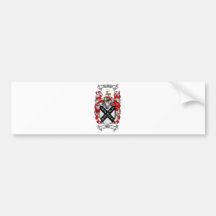 BLAIR FAMILY CREST -  BLAIR COAT OF ARMS BUMPER STICKER