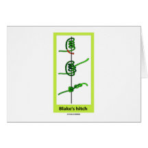 Blake's Hitch (Knotology) Card