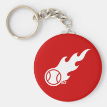 Blazing ACE Tennis Keychain