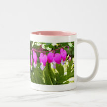 Bleeding Hearts Floral Mug