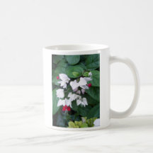 Bleeding hearts flower mug