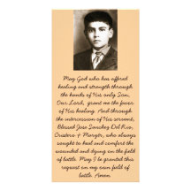 Blessed Jose Sanchez Canonisation Prayer Cards Photo Card