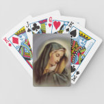Blessed Virgin Mary Bicycle Playing Cards