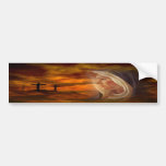 Blessed Virgin Mary Calvary Bumper Stickers