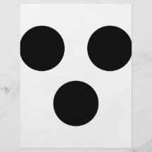 blind icon personalized flyer