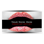 Bling Business Cards For Make-Up Artists