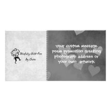Blissfully Child-Free Photo Cards