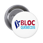 Bloc Quebecois Pinback Buttons