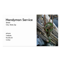 Block And Tackle Business Card Templates