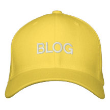 BLOG HAT EMBROIDERED BASEBALL CAP