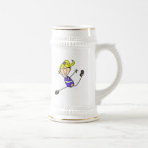 Blonde Girl Gymnast Coffee Mug