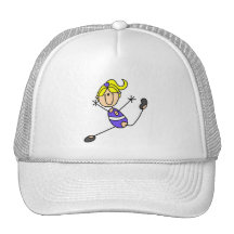 Blonde Girl Gymnastics T-shirts and Gifts Trucker Hats