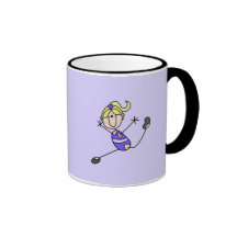 Blonde Girl Gymnastics T-shirts and Gifts Coffee Mug