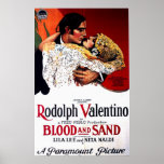 Blood and Sand, Valentino Movie Poster