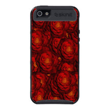 Blood red roses cover for iPhone 5