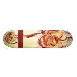 Blood rose custom skate board